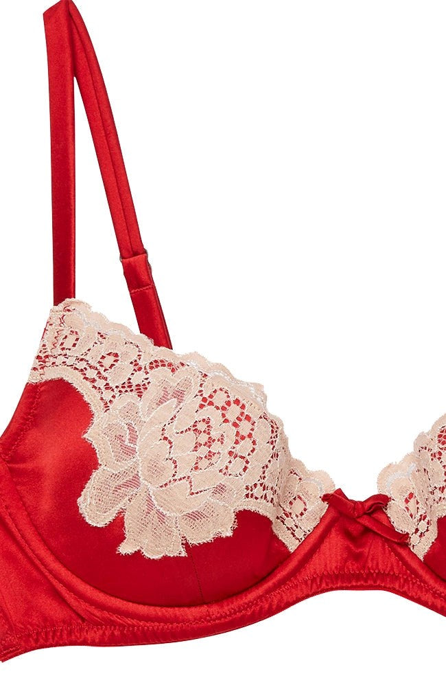 James Lace Padded Demi Bra