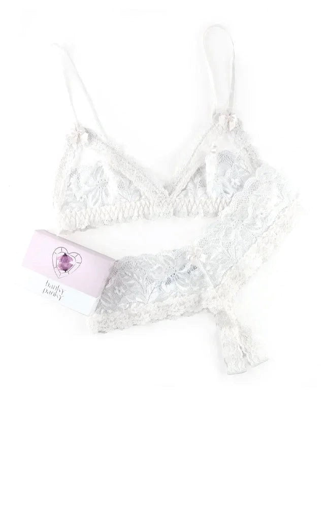 Victoria Bralette & Open Thong Box Set