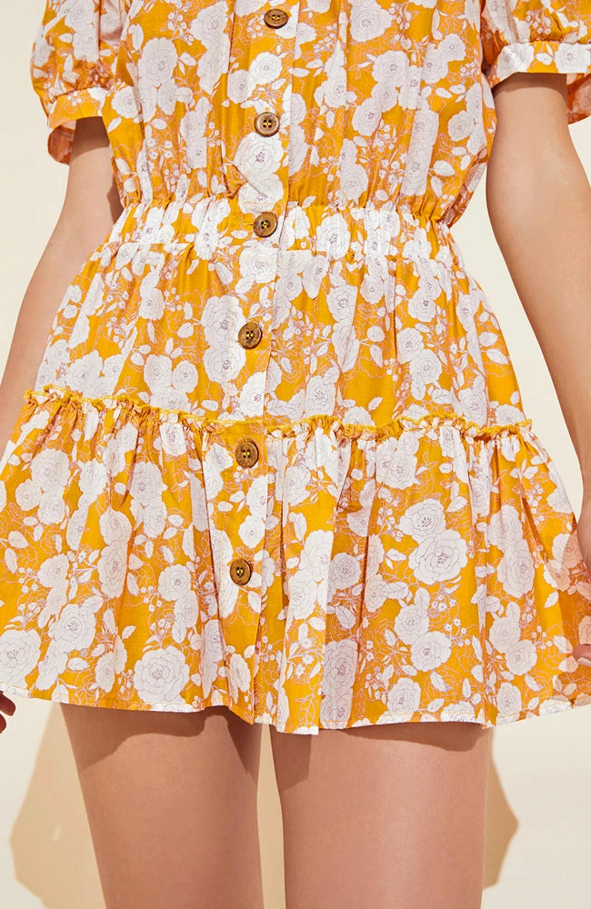 Retro Floral Elsie Dress