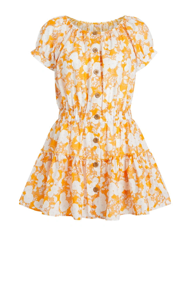 Retro Floral Elsie Dress