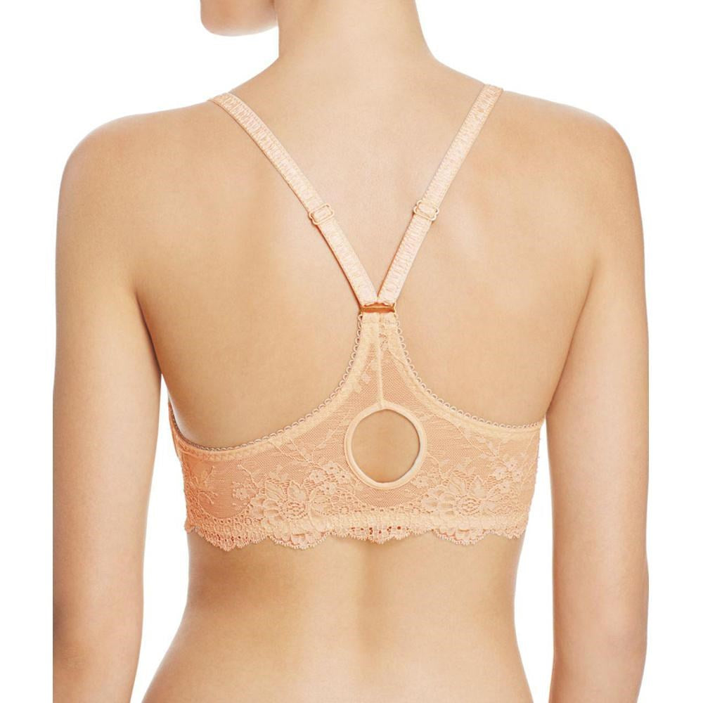 Smooth Lace Front Close Racerback Bra