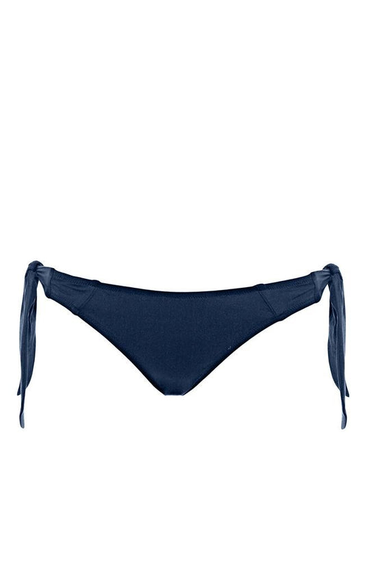 Navy Nina Side Tie Bottom