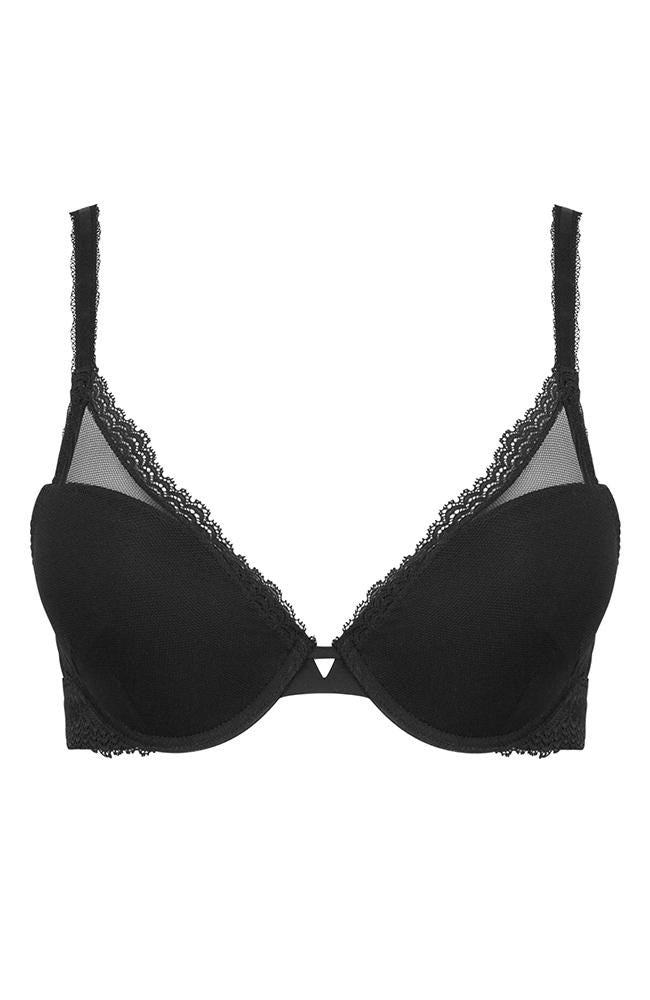 Confiance Plunging Push Up Bra