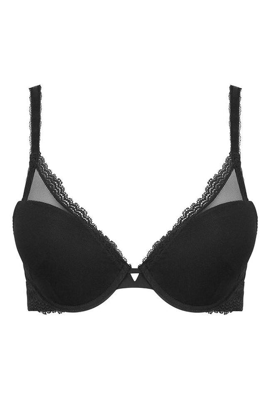 Confiance Plunging Push Up Bra