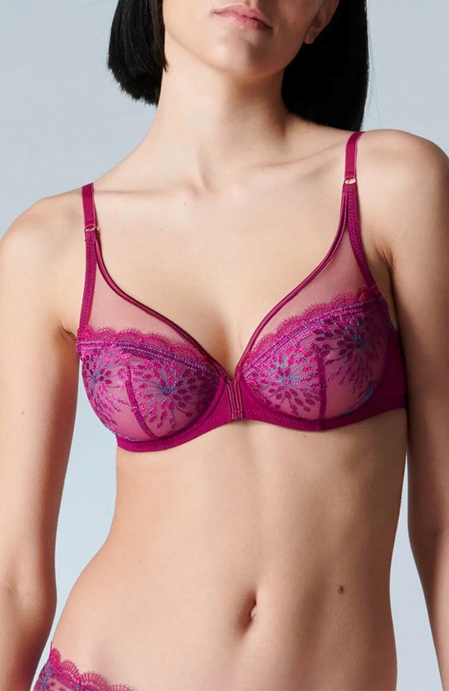 Singuliere Plunging Underwire Bra